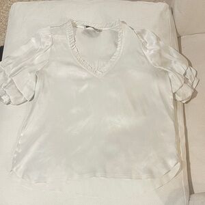 Chic White Women's Blouse